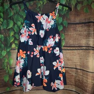 NWOT Kona Sol floral Tankini Top